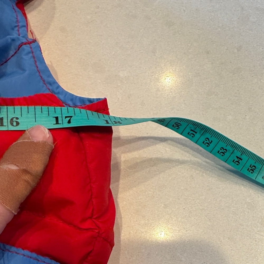 Alpine Design Red and Blue Puffer Vest see measurements vintage - Picture 2 of 7